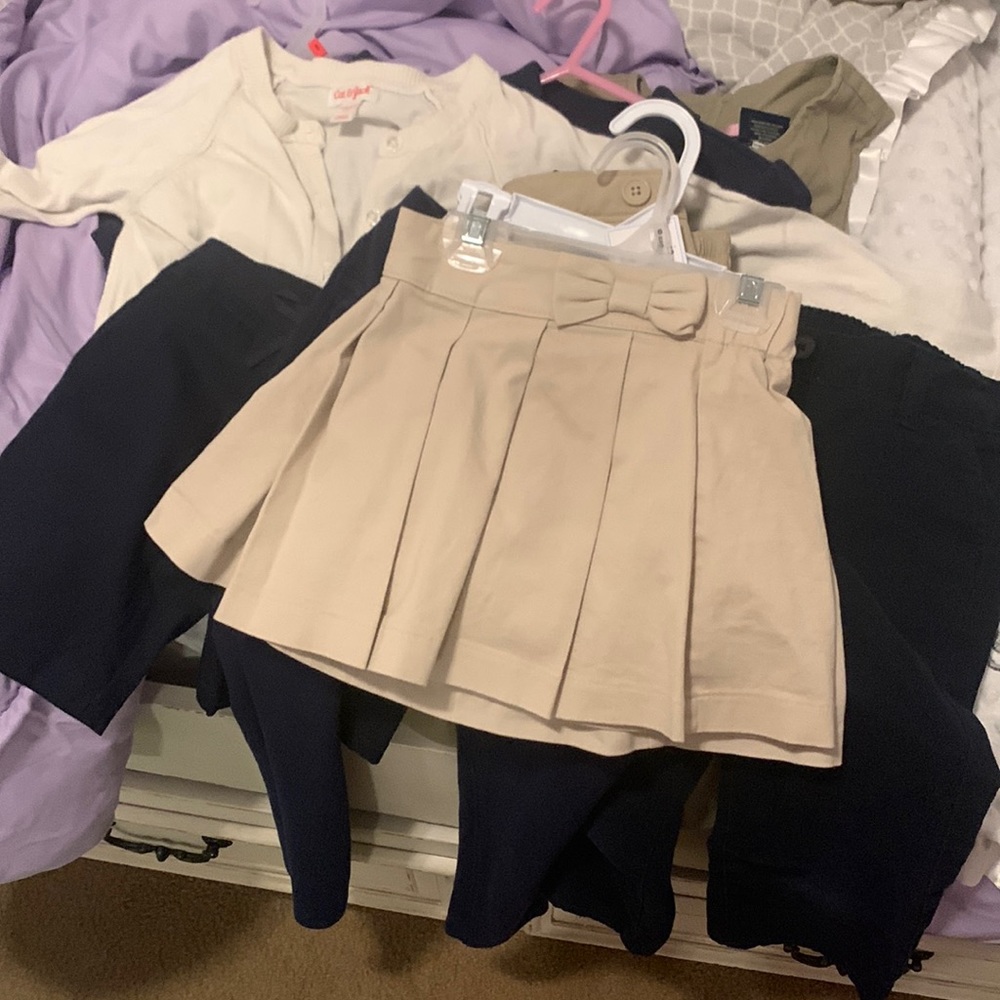 4T girl uniform bundle